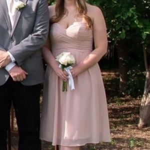 Blush Pink Sorella Vita Bridesmaid Dress